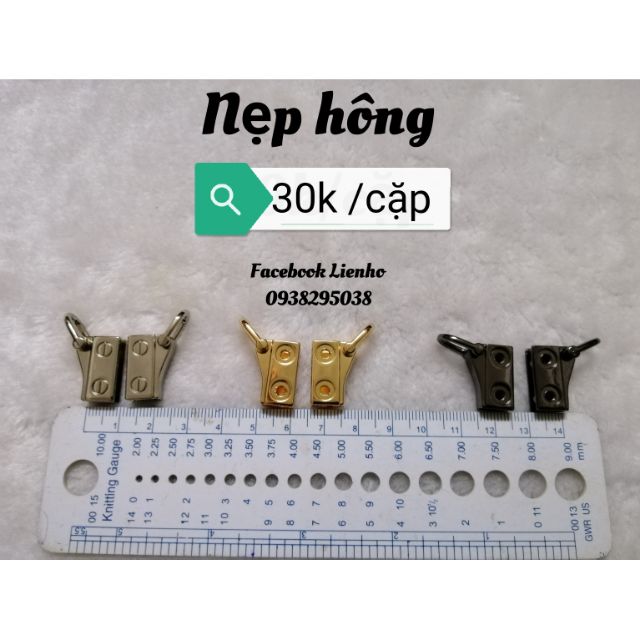 D nẹp hông túi xách