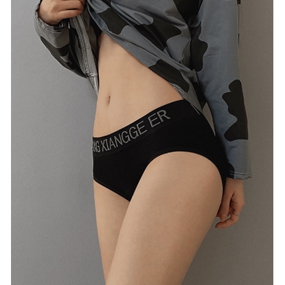 [Ảnh thật] Quần lót gân tăm cạp chữ Liang Xiangge Đặc Biệt M4