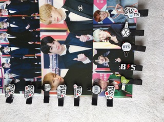 Kẹp tóc BTS GOT7 WANNA ONE EXO