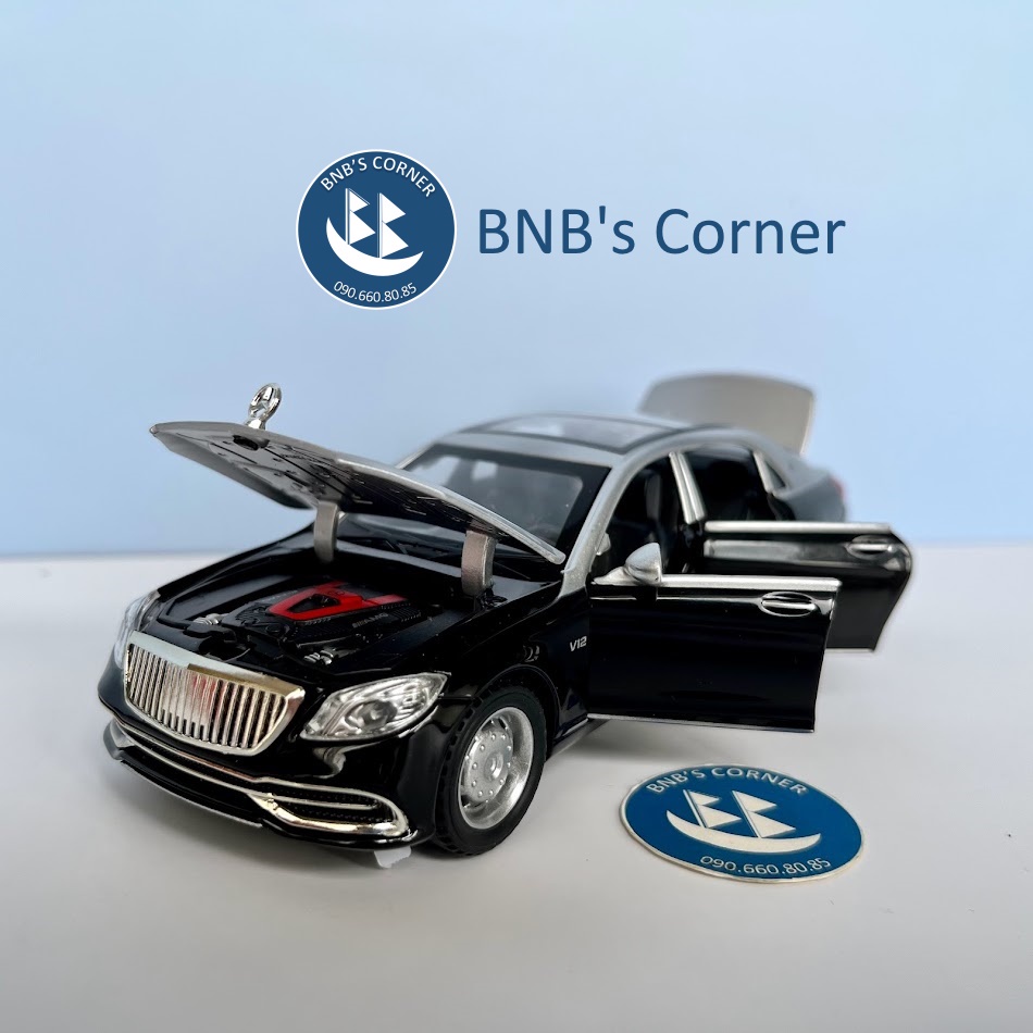Mô hình xe 1:32 Mercedes Maybach S650 hãng Double Horses