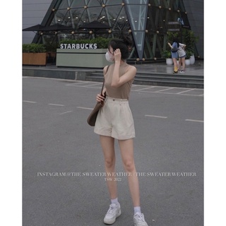 [T2] Áo ba lỗ thun gân co dãn basic 03, Áo ba lô basic Hàn Quốc