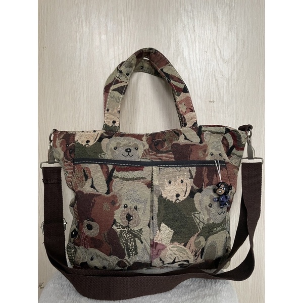túi tote gấu 2hand