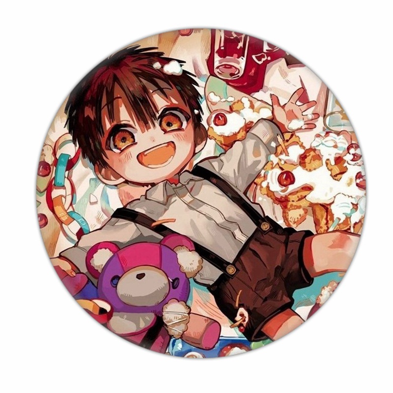 Ghim cài áo hình nhân vật hoạt hình Hanako-kun