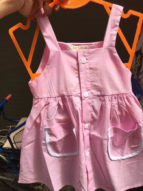 Siêu xả: váy 2 dây thô mềm cực xinh cho bé gái - V2DT