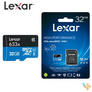 Mua Thẻ Nhớ MicroSD LEXAR 64GB 32GB A1 Class 10 100MB/s Chuyên Cho Camera  Điện Thoại  Máy Ảnh - Bảo Hành Chính Hãng 3 Năm