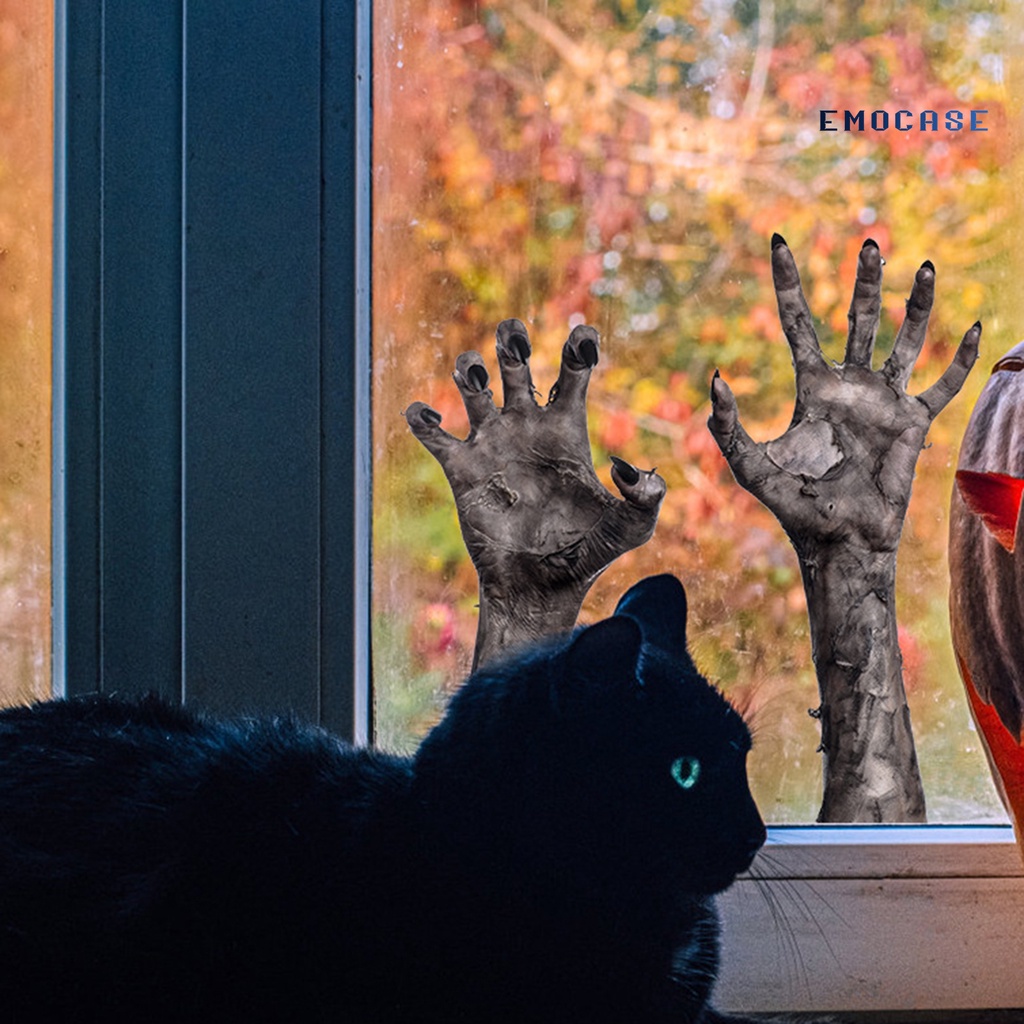 Miếng Dán Tường Bằng PVC Chống Thấm Nước Hình Bàn Tay