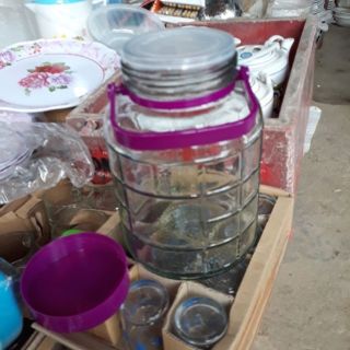 BÌNH THỦY TINH 2L