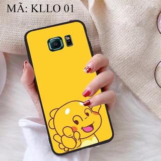 Ốp lưng Samsung S6 Edge viền dẻo TPU BST Khủng Long Lai Ong