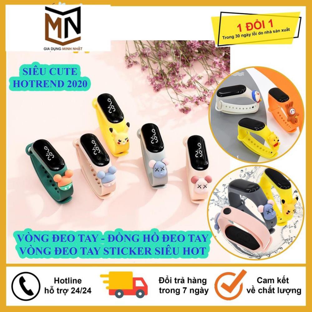 Vòng Đeo Tay, Đồng Hồ Thông Minh Thể Thao Sticker Hình Thú, Được Chọn Mẫu Siêu Hót, Siêu Đẹp, Hàng Độc Quyền Tại Shop