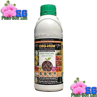 PHÂN BÓN KÍCH RỄ ORG HUM – BUNG RỄ, BẬT MẦM Chai 1 Lít Bổ sung Humic, Fulvic, Kích thích ra rễ, bật mầm gốc