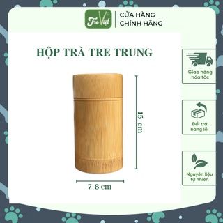 Hộp Tre 15cm - Hộp đựng trà bằng tre | Tre Việt