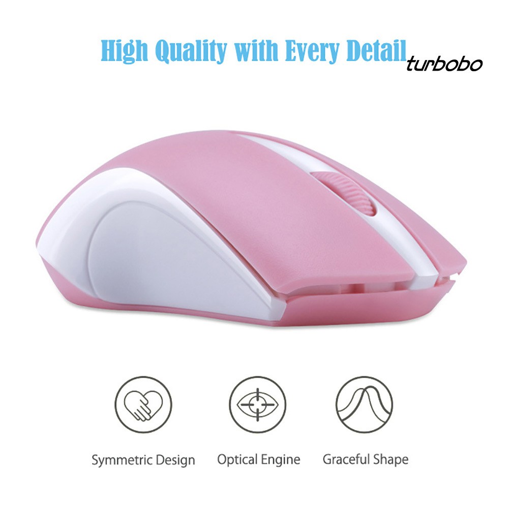 Chuột Không Dây Mini Qtdn-Q2 Symmet 1200dpi Cho Laptop / Pc