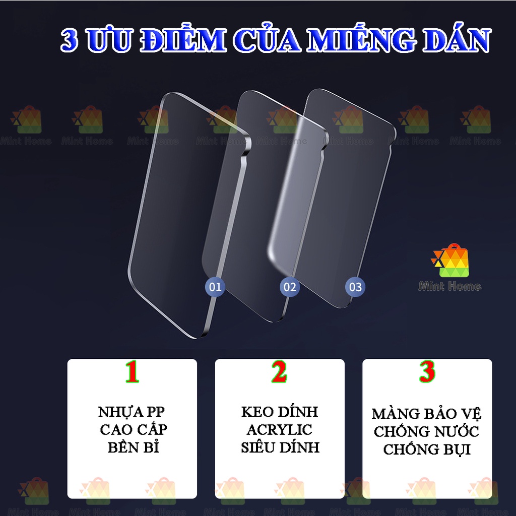 Miếng dán giá đỡ kệ gỗ treo tường, khung tranh, kệ tủ góc tường, móc dán ke góc chữ L kê ván, sàn chịu lực loại dày