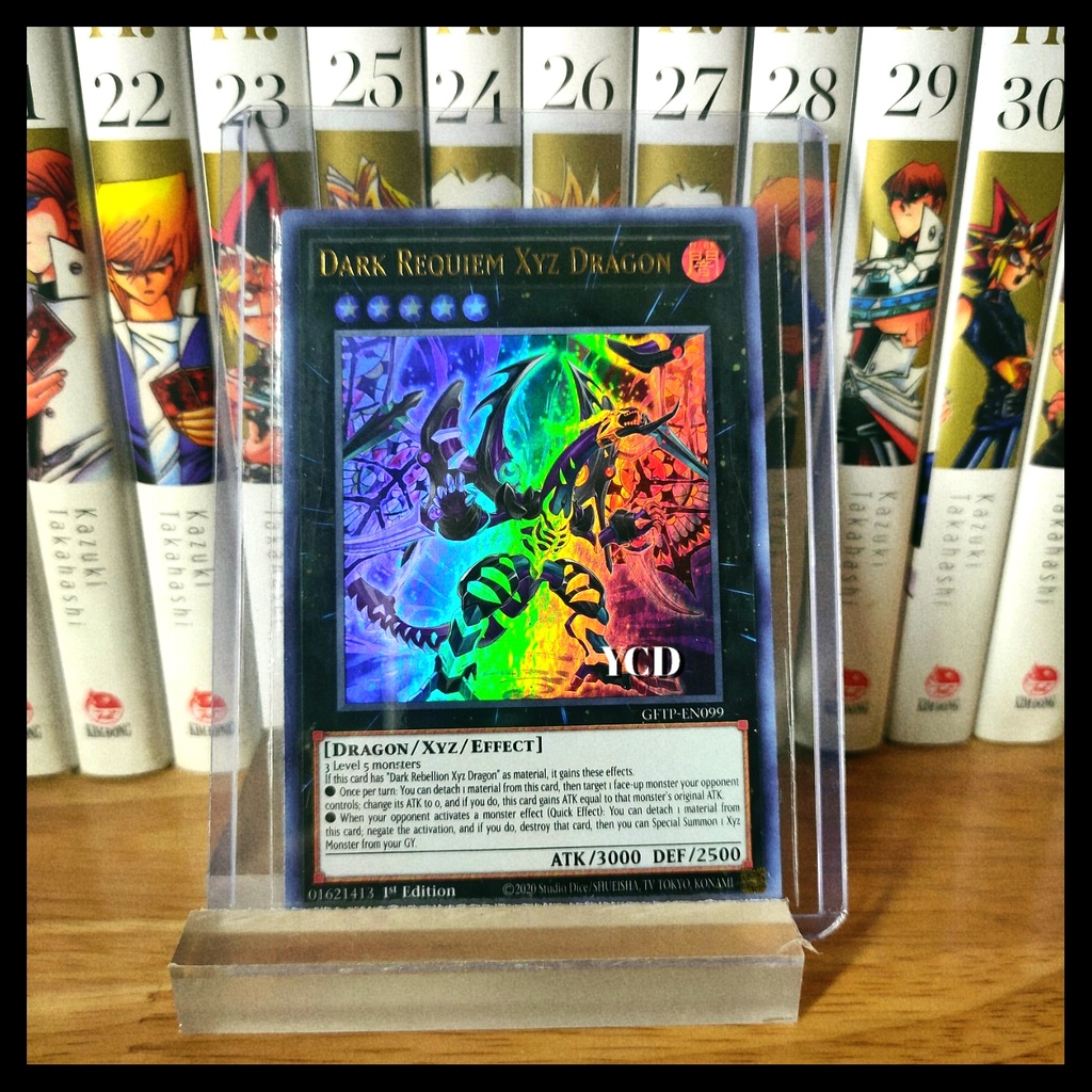 Thẻ bài yugioh chính hãng Dark Requiem Xyz Dragon – Ultra Rare