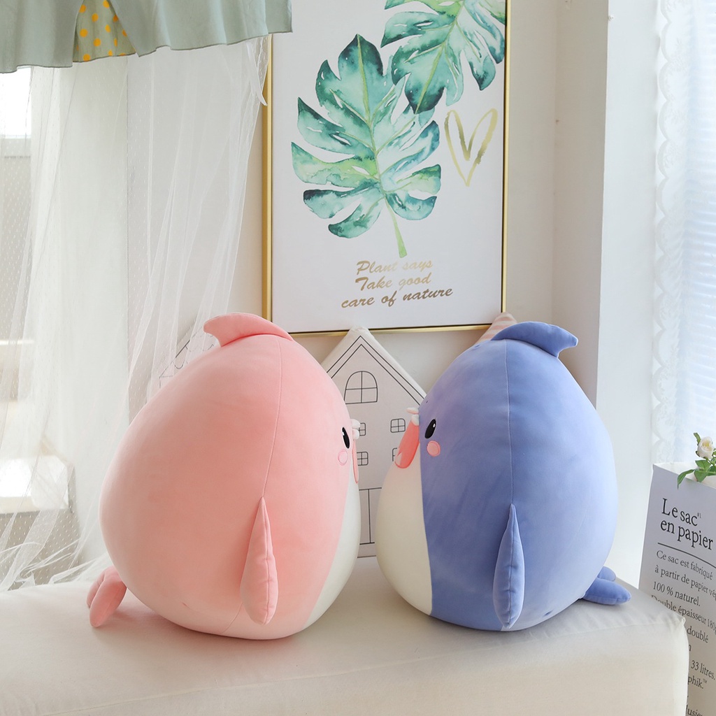 Đồ chơi nhồi bông Hình Cá Mập Dễ Thương Cho Bé