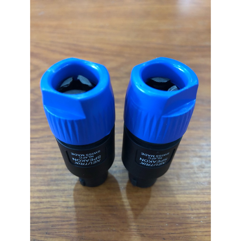 [ACASE] Bộ 2 Jack cắm dây loa Neutrik