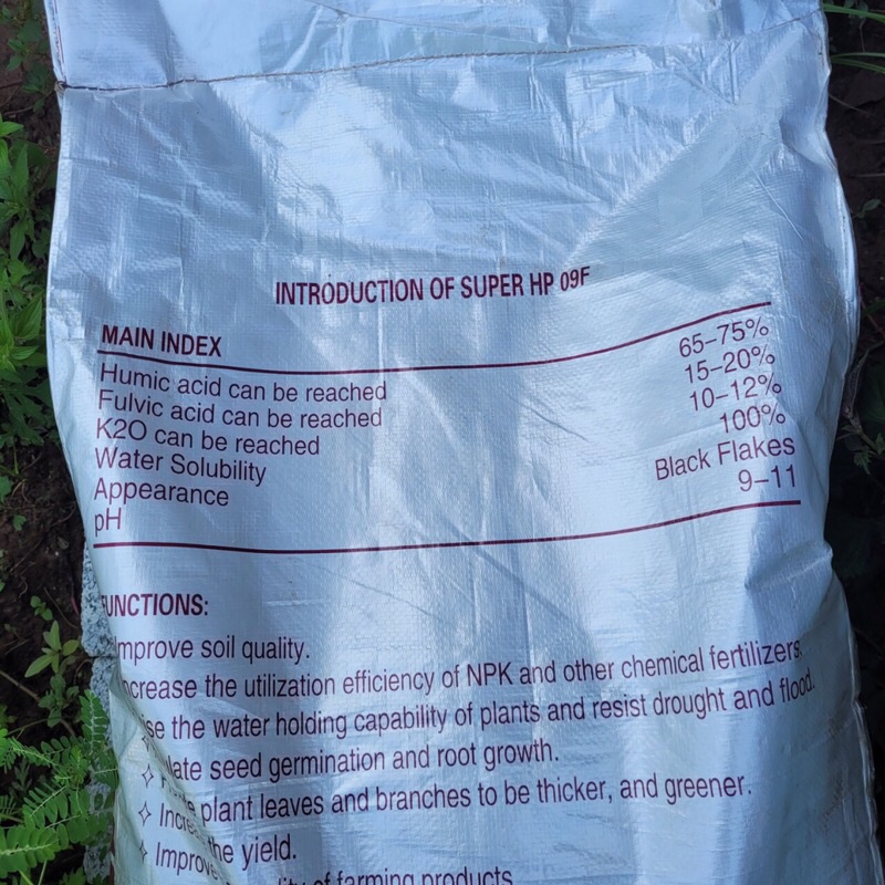 1kg Humic F09( loại 1 )  - phân hữu cơ kích rễ cho cây trồng