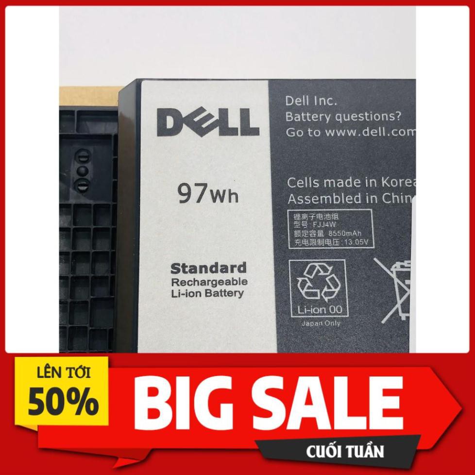 Pin Dell Precision M4600 M4700 M4800 M6600 M6700 M6800 M50 Mã Pin FJJ4W Hàng 97Mh – Z.in logo D.ell
