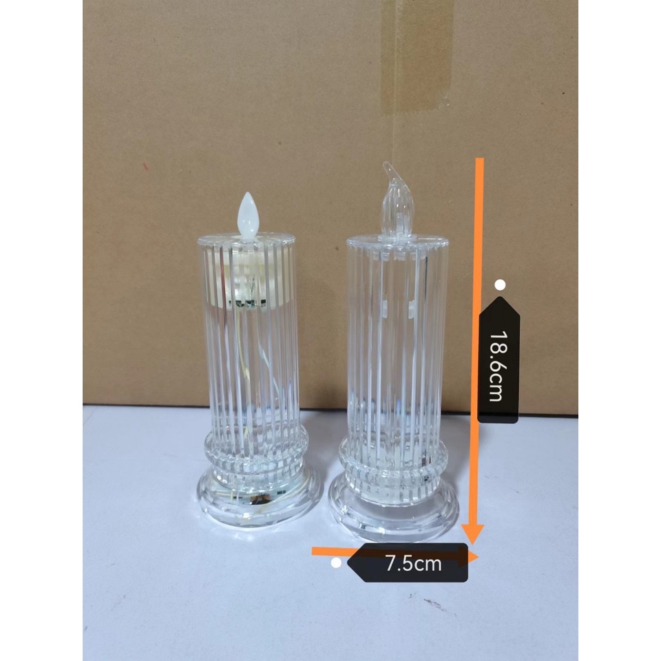 Đèn nến thờ cúng điện tử led lấp lánh,  ánh sáng toả nhiều hình đẹp, ánh sáng cố định và ánh sáng chuyển động