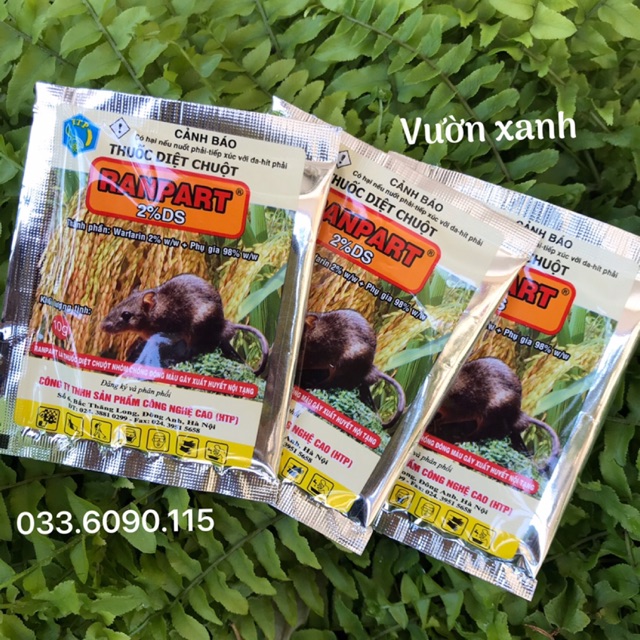 THUỐC DIỆT CHUỘT RANPART 2%DS