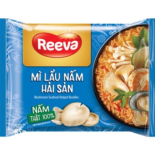 Mì Reeva Lẩu Nấm Hải Sản Gói 85g - 3494751