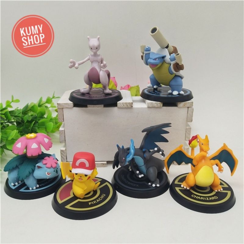 Bộ mô hình Pokémon mega siêu ngầu ❤️