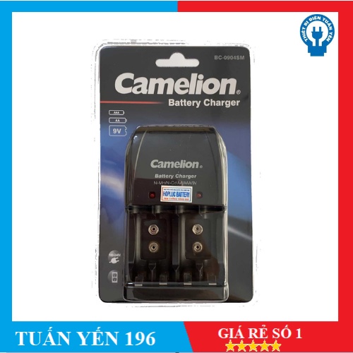 Sạc Pin Đa Năng Camelion Pin AA + AAA + 9V BC-0904S