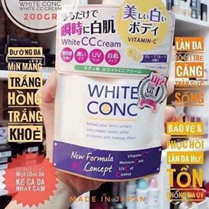 💧 Sữa dưỡng thể White Conc White CC Cream 250G.