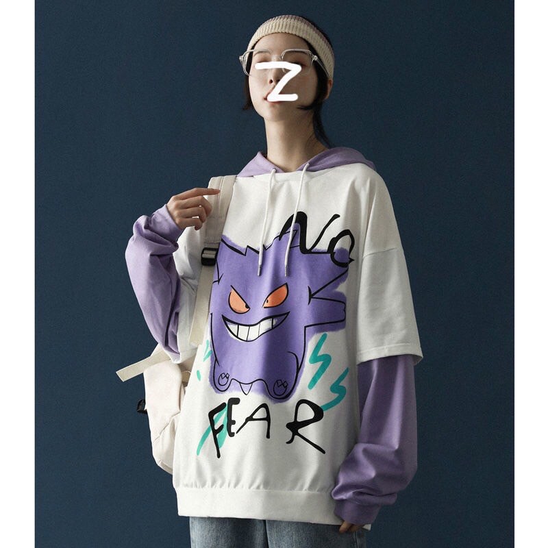 [ Mới Siêu Hot 2021 ] Áo hoodie nam nữ Unisex phối tay 2 lớp Pokemonn cực chất | BigBuy360 - bigbuy360.vn