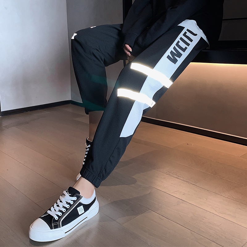 NRVP Quần Thể Thao Ống Rộng Phong Cách Thời Trang Hàn Quốc Dành Cho Nam Và Nữ