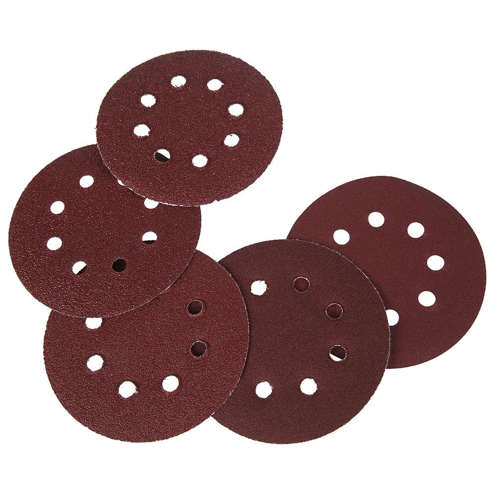 LANFY Giấy Nhám 8 Lỗ 5 Inch Chuyên Dụng Cho Làm Gỗ