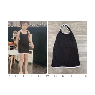 Đầm body yếm cho bé gái