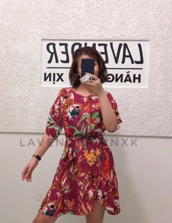 [mã WA88 giảm 20k đh 150k] 🔆🔆 ĐẦM HOA BÈO CHÂN ROSE