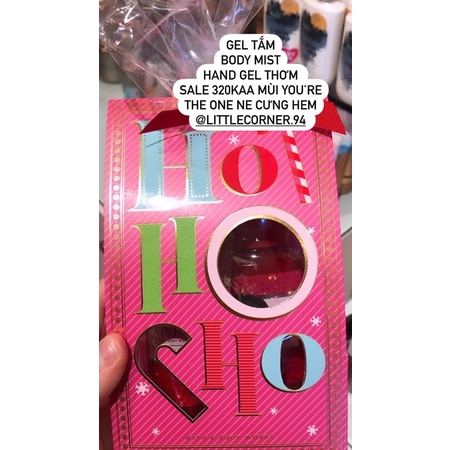 Set xịt thơm holiday bathandbodyworks Bbw