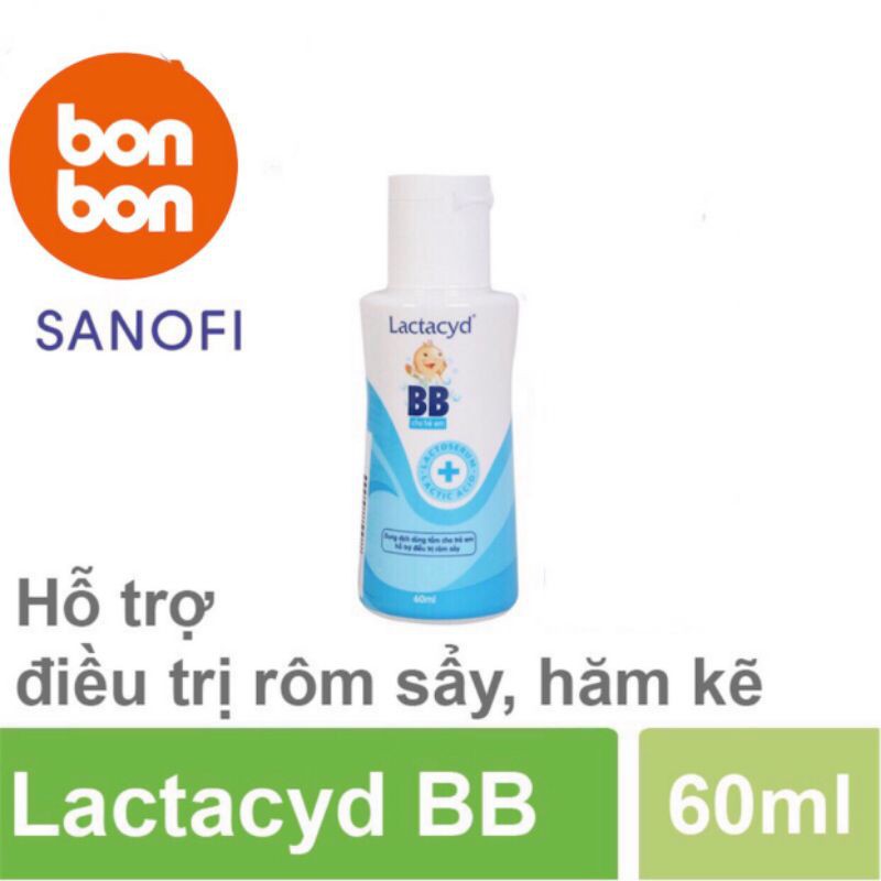 Sữa tắm trẻ em Lactacyd BB (Chai 60ml)