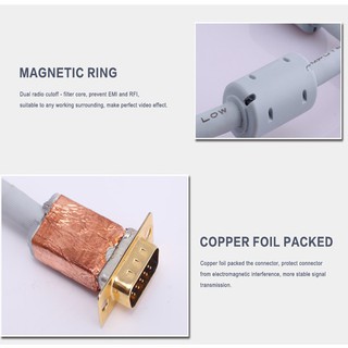 CÁP VGA TRÒN VENTION P350VGA-B150