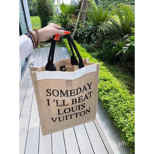 Túi Cói Đi Biển Someday_ TÚI XÁCH CÔNG SỞ vừa a4 laptop_túi đựng đồ