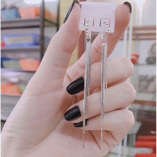 BÔNG TAI BẠC TUA DÀI MỚI