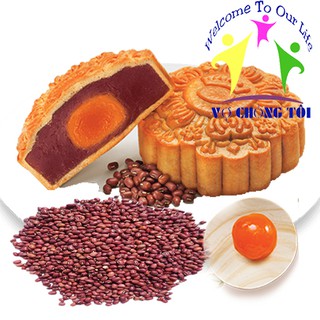 Bánh Trung Thu Kinh Đô Đậu Đỏ Kiểu Nhật 2 Trứng Đặc Biệt 250g