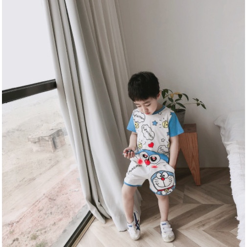 Đồ bộ bé trai và đồ bộ bé gái quần áo cộc tay AM865 - đồ bộ cho bé trai và bé gái TTR245
