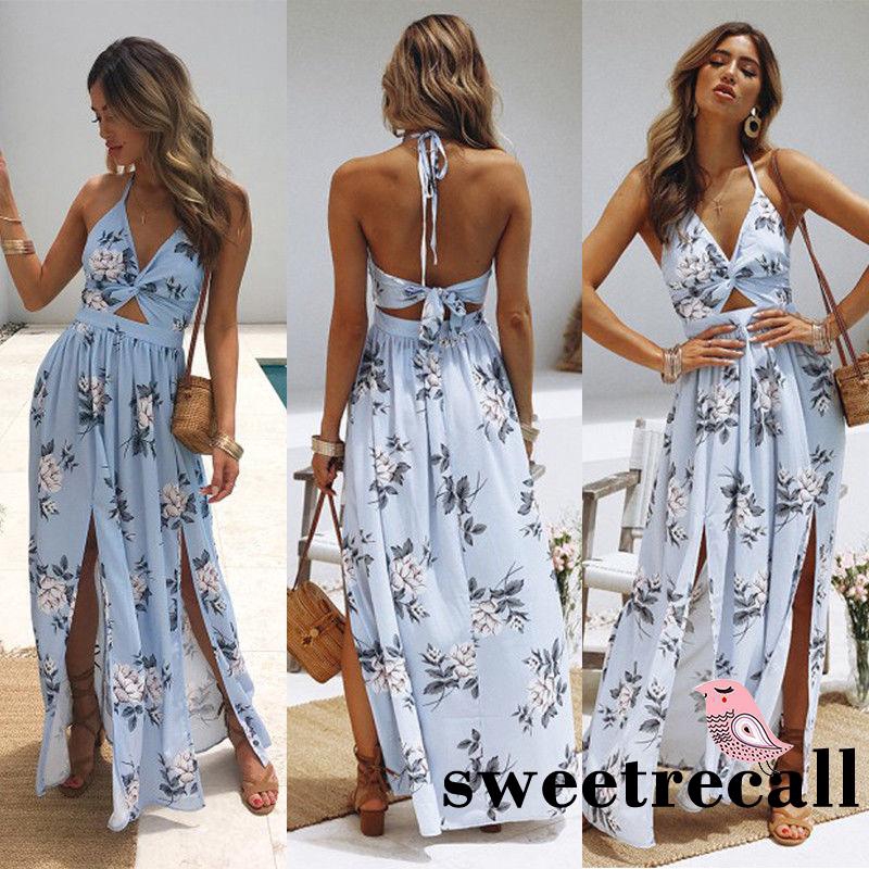 Đầm nữ họa tiết hoa phong cách boho thời trang quyến rũ | BigBuy360 - bigbuy360.vn