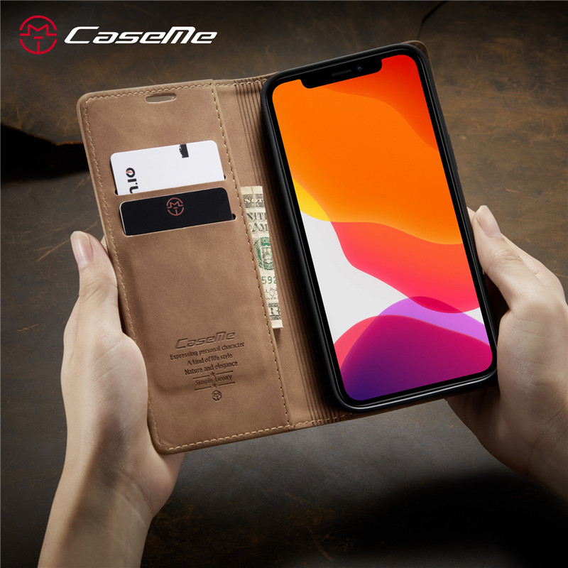 Bao da điện thoại dạng ví lật có giá đỡ và ngăn đựng thẻ cho IPhone 12 Mini 11 Pro Max SE 2020 X XS Max XR SE 2020 8 7 | BigBuy360 - bigbuy360.vn