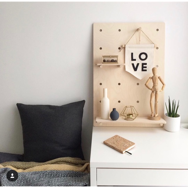 Bảng gỗ treo tường size 40x60