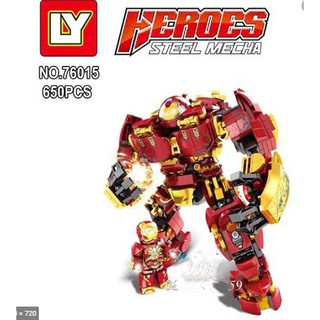 Đồ chơi lego người sắt, đồ chơi lắp ghép thông minh 813 chi tiết phù hợp cho các bé trên 3 tuổi phát triển trí tuệ