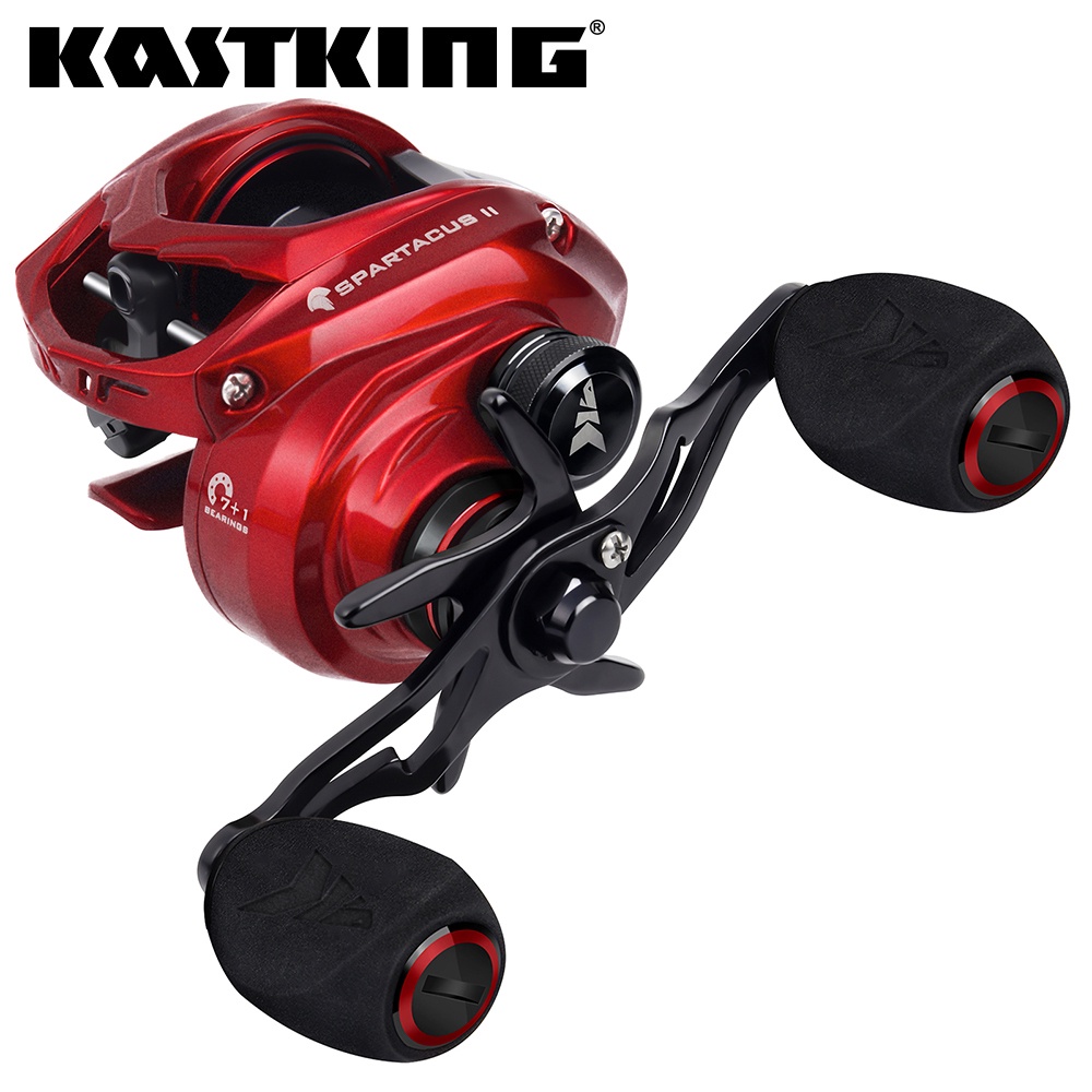 Máy câu cá Kastking Spartacus Ii 7+1 7.2:1 độ kéo 8kg chất lượng cao