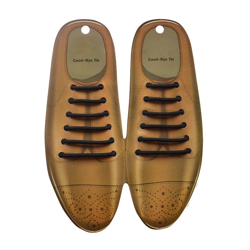 Set Dây giày cho giày da - DÂY HICKIES LACING SYSTEM chất liệu cao su không phải buộc dây giày