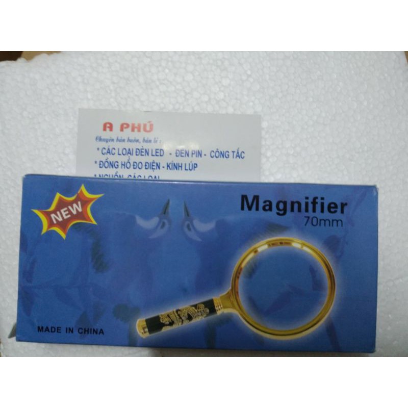 Kính lúp cầm tay Magnifier 70mm