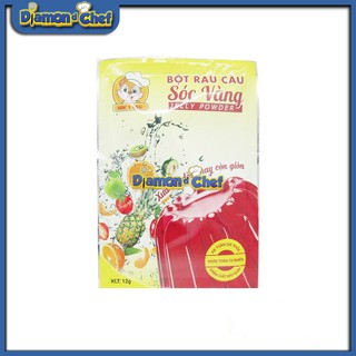 Rau câu dẻo dạng bột sóc vàng gói 12g