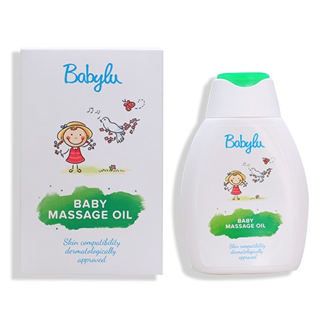 Dầu Massage trẻ sơ sinh và trẻ nhỏ - Babylu Baby Massage Oil 250ml