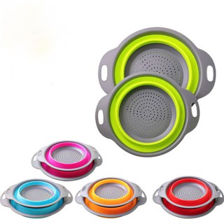 Bộ 2 Rổ Xếp Gọn Cao Cấp